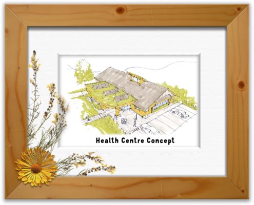 Concept for Bowen Island Health Centre