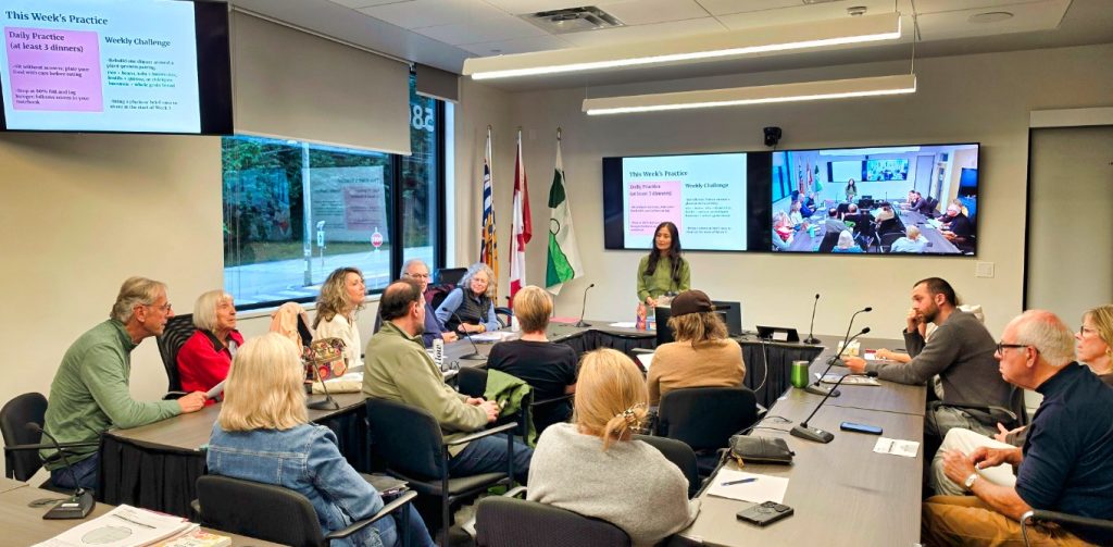 Bowen Islanders explore Blue Zones concepts with Dr. Hyunjoo Lee